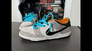 Обзор кроссовок Nike SB Dunk Low Pro Olympic Safari (Electric Pack)