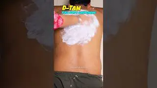 D-Tan At Home | Full Body Whitening Cream #ytshorts #skincare