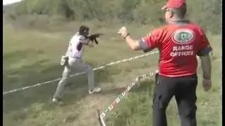 IPSC rifle AK 47 / SAR M9F 7,62 x 39mm - second competition AK47 7.62x39 АЕК-971