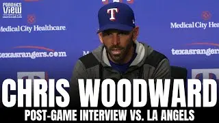 Chris Woodward Explains Texas Success vs. Shohei Ohtani & Reveals Splitter Strategy on Ohtani
