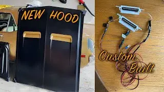 How To guide - build 67 - 68 Mustang sequential hood turn signal lights with harness!! #LED #custom
