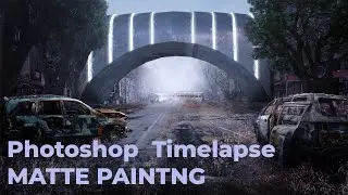Curso PHOTOSHOP - Timelapse Matte Painting