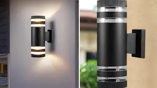 how to make modern wall lamp at home with pvc pipe. #light #lamps #dkcreations