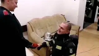 Firefighter Gets Unexpected Proposal During Exercise