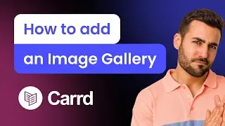 How to add an Image Gallery to Carrd