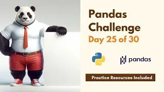Pandas Library Challenge: Day 25 of 30