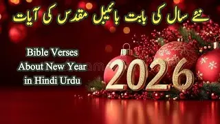نئے سال کے لیے بائبل کی طاقتور آیات | New Year Bible Verses Urdu Hindi