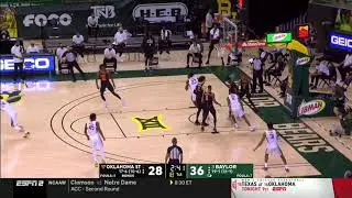 Jared Butler vs OKST 22 PTS 3 STLS            3.04.21