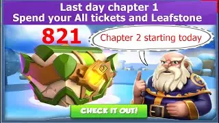 Spend your All tickets In chapter 1 Kothez Return event | Opened Total 821 Tyrant Chest | DML