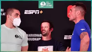 Robert Whittaker and Darren Till intense face off... Body language experts?