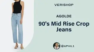AGOLDE 90's Mid Rise Crop Jeans Review