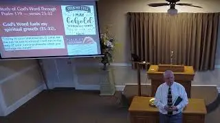 Maud Church of Christ Live Stream - Sunday Night Bible Study