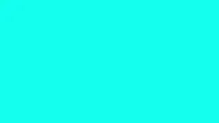 1 Hour Cyan Screen In 4K!
