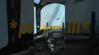 Spitfire Kills Nazi Pilot... #il2sturmovik  #flightsimulator #shorts