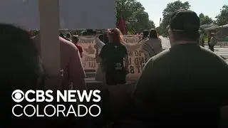 Protesters in Aurora rally against ICE amid growing tensions across the U.S.