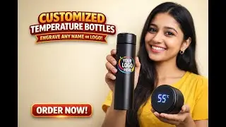 Customized Temperatures bottle Review #birthday #anniversary #gift #customised #review