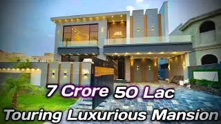 Touring 1 Kanal Ultra Modern House in State Life Co-Operative Housing Society |Approach Ring Road|