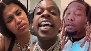 Finesse 2 Times FaceTime Offset & CRASHES OUT Over Cardi B