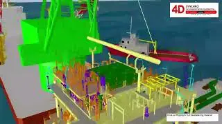 Oil and Gas Utilization 4D in Hook Up Construction
