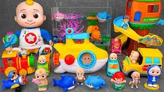 115 Minutes Satisfying Unboxing COCOMELON Toys Collection Playset ASMR 🌟 Coco ASMR Tin