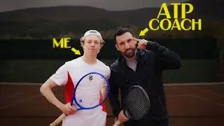 I Practiced With ATP Coach On A Secret Tennis Court In The Mountains