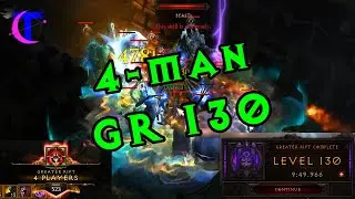 Diablo III Season 18 - 4man Greater Rift 130