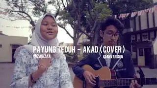 Payung Teduh - Akad (Acoustic Cover) by Diza ft. Anvari