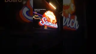 Restaurant 3D Sign Board in Quetta Balochistan. #3Dsign #Punjab #3dsignage #ledsign #led