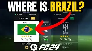 FC 24: Why there is no Brazil in EA Sports FC 24 #fc24