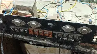 50 watt amplifier restore to new generation full live repair #khanradios