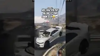 Everything Was Going Amazing #CuttinUp In #GTA5 , Then #NPC Said Nope Not Today😂-#gtacarmeet#gtav