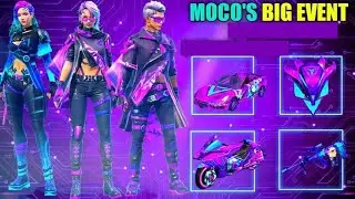 Very big event of moco & all items | free fire new update ! RAMP FF