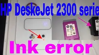HP DeskJet 2300 Ошибка DeskJet 2330: невозможно распечатать копию, отсканировать, проверить &mdash; используйте картридж SETUP