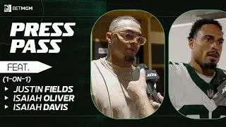 Justin Fields and Isaiah Oliver Discuss Takeaways from Loss and Moving Forward