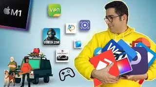 نرم افزارها  و بازی های من روی مک بوک پرو ام وان