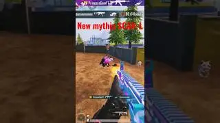 PINK HIT EFFECT OF NEW MYTHIC SCAR-L😍 #shorts #pubgshorts #bgmi #teampubgm #scarl