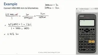 Converting mm to km example | Science Skills | meriSTEM