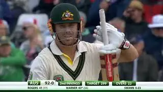 David Warner 71 vs England, 2013 Ashes 4th Test - Full Highlights.