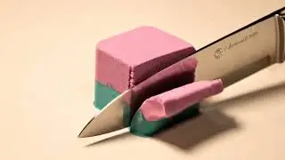 Perfect Kinetic Sand Slice | Slow-Mo Satisfying ASMR 4K