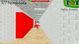 Baldi becomes blind- baldis basics mod gameplay