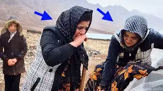 Ruthless rain&hellip; Samira&rsquo;s fight to survive in the heart of the mountain!