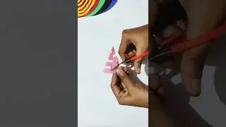 Day 2: Simple Paper Cutting Art 📄✂️ | Easy DIY