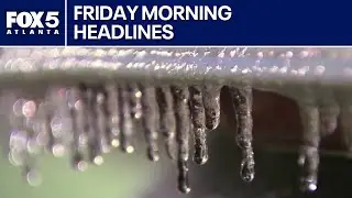 Snow preps underway, Laken Riley killer hearing, blown transformer in Midtown | FOX 5 News