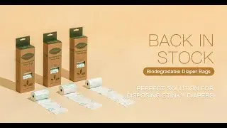 ECO BOOM Biodegradable Diaper  Bags