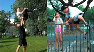 Kirya Best of Stunts || Public Epic Reactions to Kirya's Stunts 🫢🤯