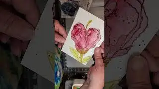Alcohol INK Stash Review!  #art #alcoholink #shorts #artideas