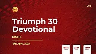 TRIUMPH30 LIVE: GRACE IS A SONG [Night Devotion]