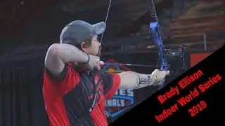 Brady Ellison Shooting Archery Indoors Vegas Shoot Indoor World Series 2019