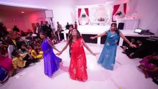 paris  tamil  girls - wedding dance