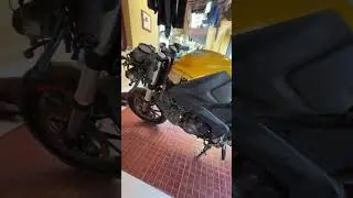 Ktm rc handle installed in pulsar rs 200